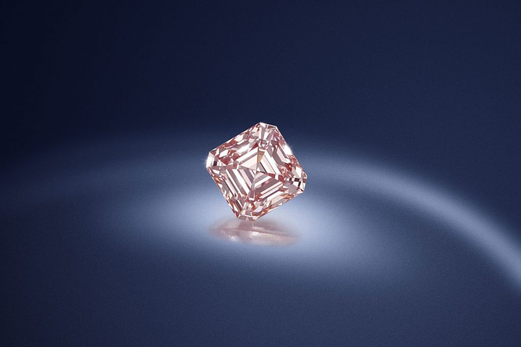 Fancy Pink Diamond weighing 5.03 carats
