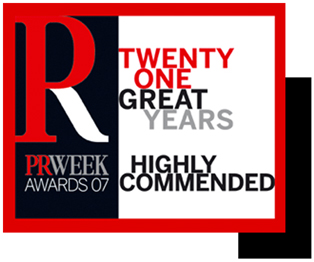 MB Communications - PR Awards Logo