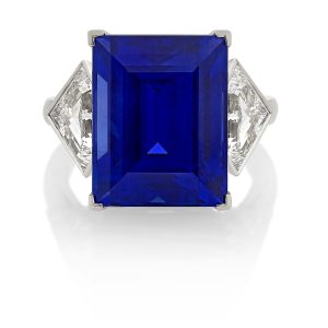 15.86 Carat Ceylon Sapphire Ring